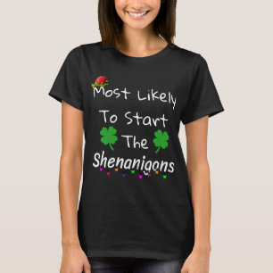 Am wahrscheinlichsten beginnt die Weihnachtszeit d T-Shirt