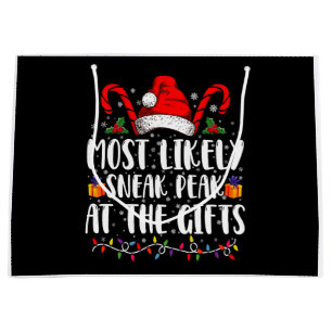 Am wahrscheinlichsten bei den Geschenken Weihnacht Große Geschenktüte