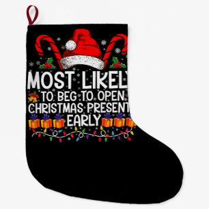 Am Wahrscheinlichsten Bettelt, Weihnachtsgeschenke Großer Weihnachtsstrumpf