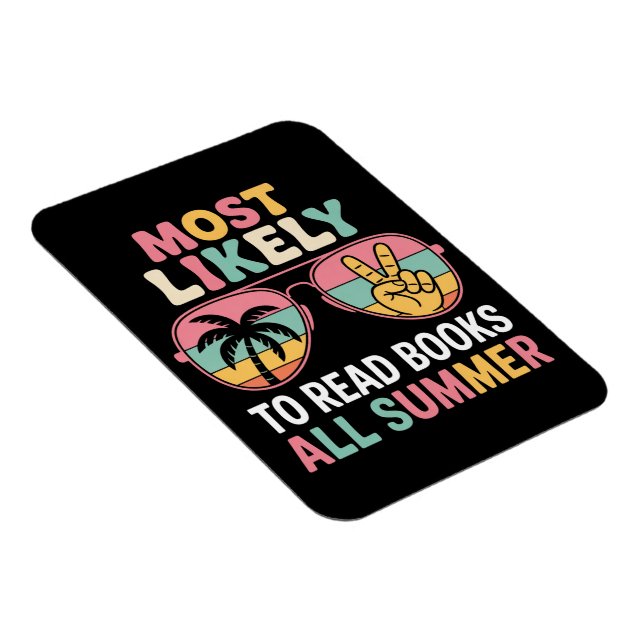 Am wahrscheinlichsten Bücher lesen alle Sommer Leh Magnet (Rechte Seite)
