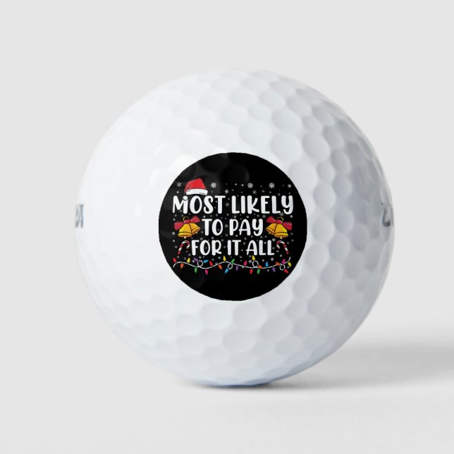 Am wahrscheinlichsten dafür bezahlen alle lustigen golfball (Vorderseite)