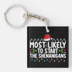 Am wahrscheinlichsten den Weihnachts-Schabernack z Schlüsselanhänger