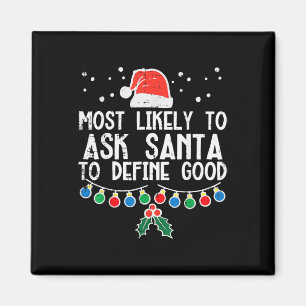 Am wahrscheinlichsten, den Weihnachtsmann Fragen, Magnet