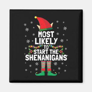 Am wahrscheinlichsten, die Shenanigans Funny Elf X Magnet