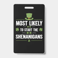 Am wahrscheinlichsten, die Shenanigans St Patrick'