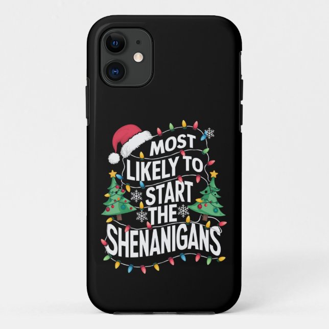 Am wahrscheinlichsten die Weihnachten der Familie  Case-Mate iPhone Hülle (Rückseite)