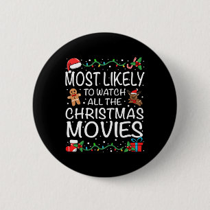 Am Wahrscheinlichsten Die Weihnachtsfilme-Familie Button