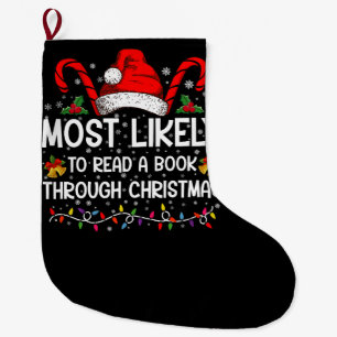 Am Wahrscheinlichsten Ein Buch Durch Weihnachten L Großer Weihnachtsstrumpf