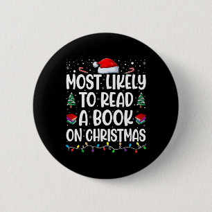 Am wahrscheinlichsten ein Buch über Weihnachten Ma Button