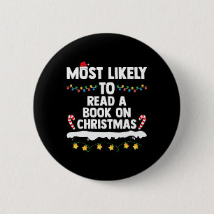 Am wahrscheinlichsten ein Buch über Weihnachten Ma Button
