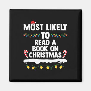 Am wahrscheinlichsten ein Buch über Weihnachten Ma Magnet