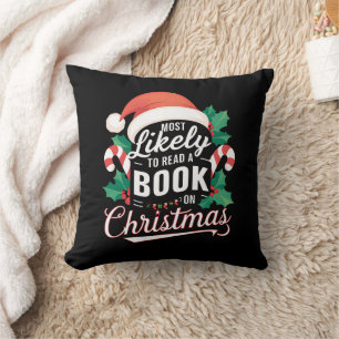 Am wahrscheinlichsten ein Buch zu Weihnachten zu l Kissen