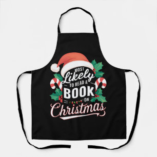 Am wahrscheinlichsten ein Buch zu Weihnachten zu l Schürze