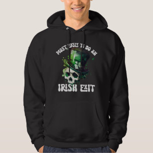 Am wahrscheinlichsten einen irischen Ausgang Skull Hoodie