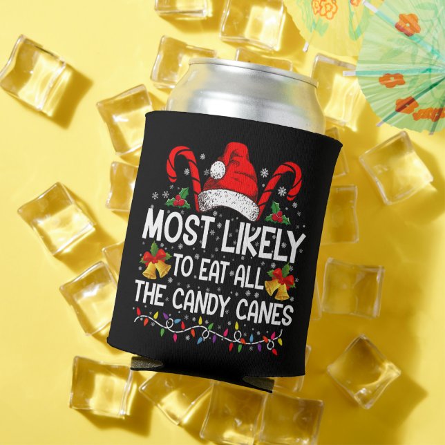 Am wahrscheinlichsten essen alle Bonbons Weihnacht Dosenkühler (In Situ Sommer)