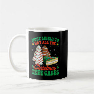 Am wahrscheinlichsten essen alle Weihnachtsbaumkuc Kaffeetasse