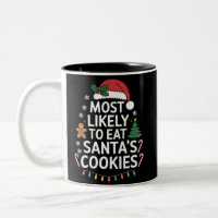 Am wahrscheinlichsten essen Santas Cookies Familie