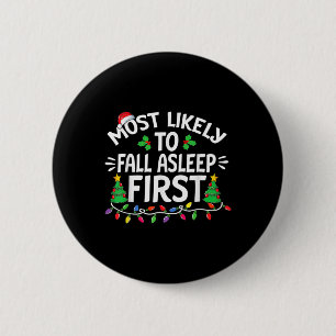 Am wahrscheinlichsten fällt Asleep erste Weihnacht Button