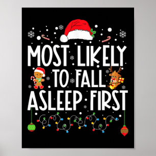 Am wahrscheinlichsten fällt Asleep First Fun Xmas  Poster