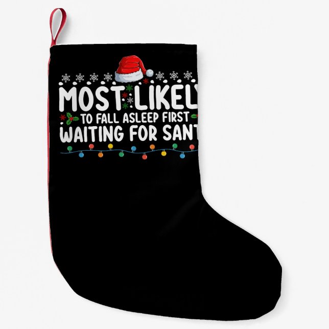 Am wahrscheinlichsten fällt der erste Wart für den Kleiner Weihnachtsstrumpf (Vorderseite)