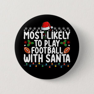 Am wahrscheinlichsten Fußball mit Weihnachten spie Button