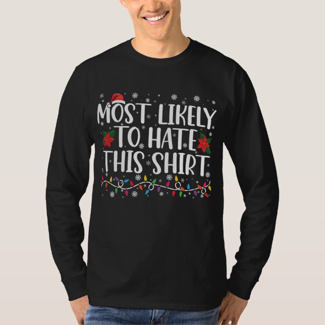 Am wahrscheinlichsten hassen diese Shirt Familie W (Vorderseite)
