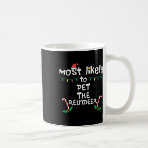 Am wahrscheinlichsten Haustier Weihnachtsmatte Wei Kaffeetasse