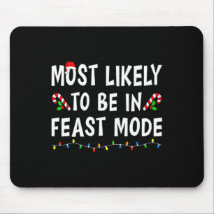 Am wahrscheinlichsten im Fastmodus sein Xmas lusti Mousepad