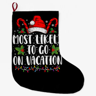 Am Wahrscheinlichsten In Den Urlaub Weihnachten Pa Großer Weihnachtsstrumpf