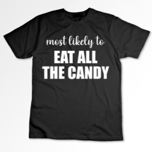 Am wahrscheinlichsten isst man an Halloween den ga T-Shirt