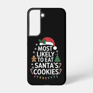 Am wahrscheinlichsten isst Santas Kekse Familie We Samsung Galaxy Hülle