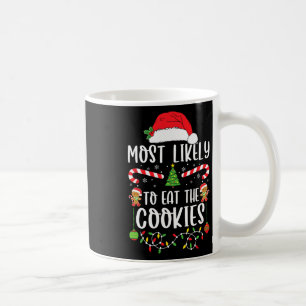 Am Wahrscheinlichsten isst Weihnachtsmanns Kekse W Kaffeetasse