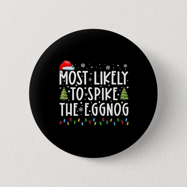 Am wahrscheinlichsten ist es, dass die Eggnog-Fami Button (Vorderseite)