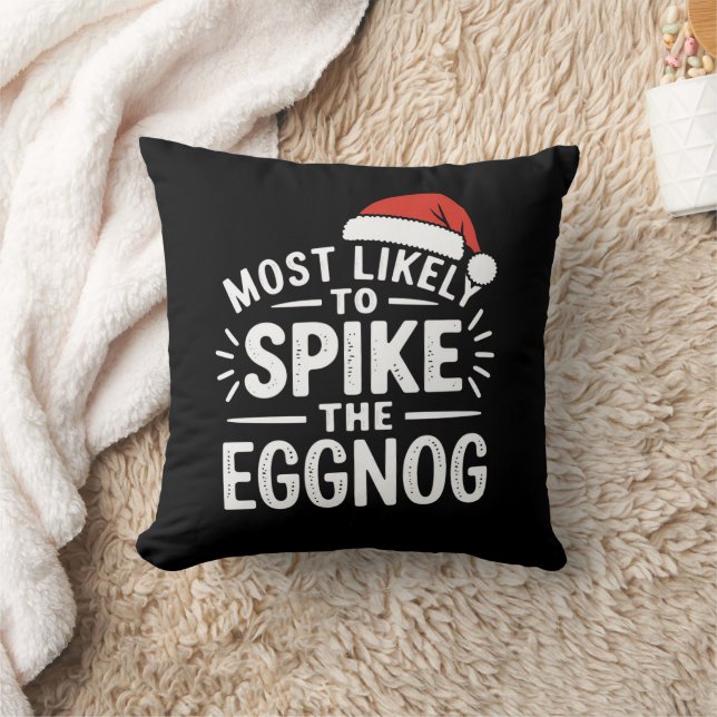 Am wahrscheinlichsten ist es, dass die Eggnog Weih Kissen (Decke)