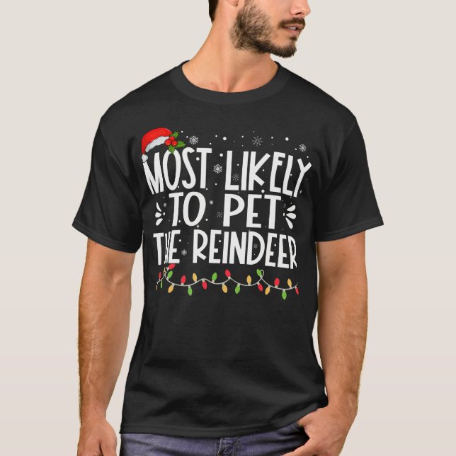 Am wahrscheinlichsten ist es, dass die Familie Ren T-Shirt (Vorderseite)