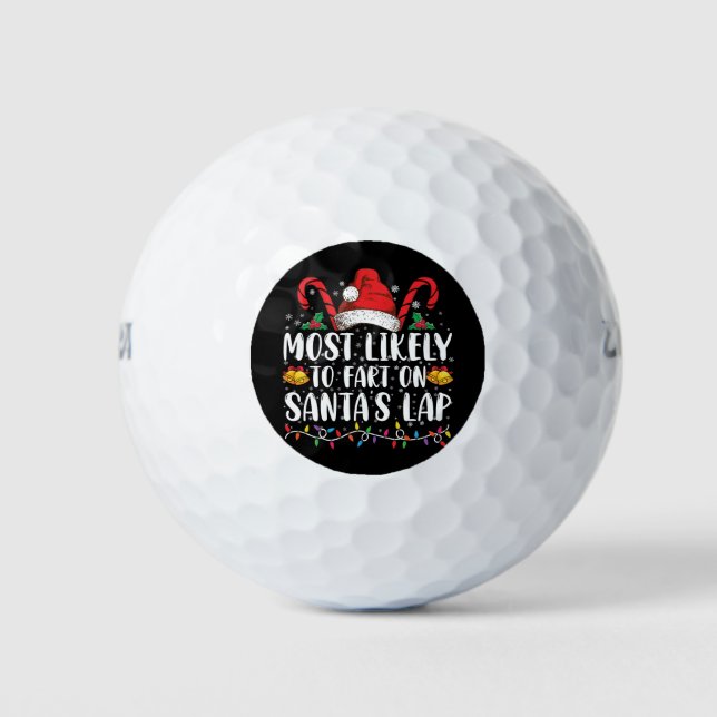 Am wahrscheinlichsten ist es, dass die Furz auf de Golfball (Vorderseite)