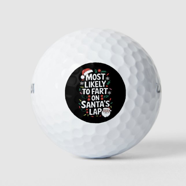 Am wahrscheinlichsten ist es, dass die Furz auf de Golfball (Vorderseite)