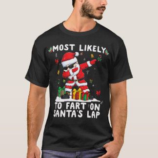 Am wahrscheinlichsten ist es, dass die Furz auf de T-Shirt