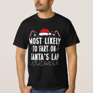 Am wahrscheinlichsten ist es, dass die Furz auf de T-Shirt