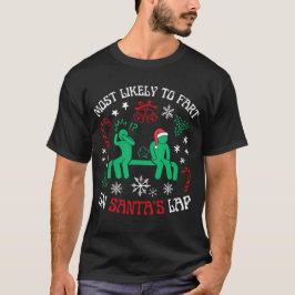 Am wahrscheinlichsten ist es, dass die Furz auf de T-Shirt