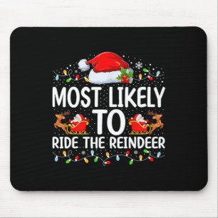 Am wahrscheinlichsten ist es, dass die Rentierpass Mousepad