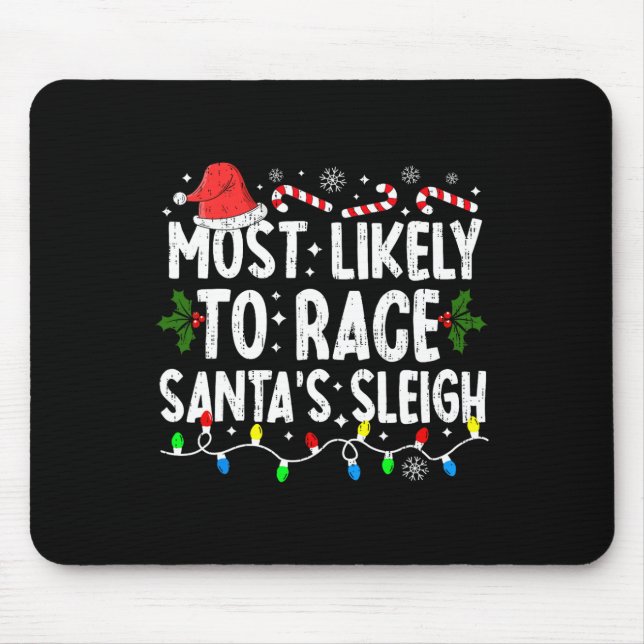 Am wahrscheinlichsten ist es, dass die Schlittenfa Mousepad (Vorne)