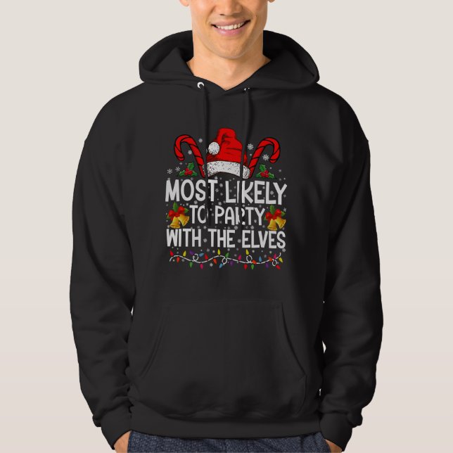 Am wahrscheinlichsten ist es, dass die Weihnachtsf Hoodie (Vorderseite)