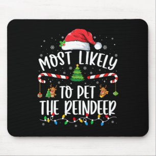 Am wahrscheinlichsten ist es, dass die Weihnachtsf Mousepad