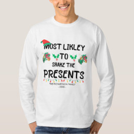 Am wahrscheinlichsten ist es, dass die Weihnachtsg T-Shirt