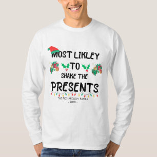 Am wahrscheinlichsten ist es, dass die Weihnachtsg T-Shirt