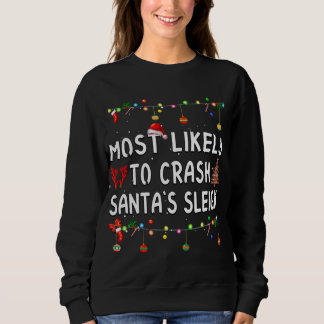 Am wahrscheinlichsten ist es, dass die Weihnachtsm Sweatshirt