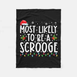 Am wahrscheinlichsten ist es, dass eine Scrooge Fu Fleecedecke
