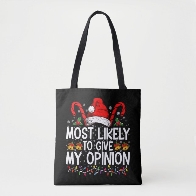 Am wahrscheinlichsten ist es, dass meine Meinung z Tasche (Vorderseite)