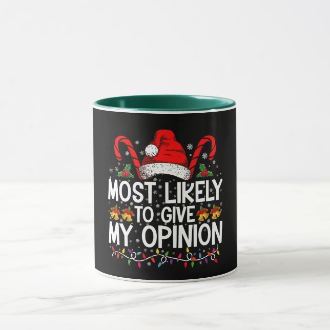 Am wahrscheinlichsten ist es, dass meine Meinung z Tasse (Zentrum)